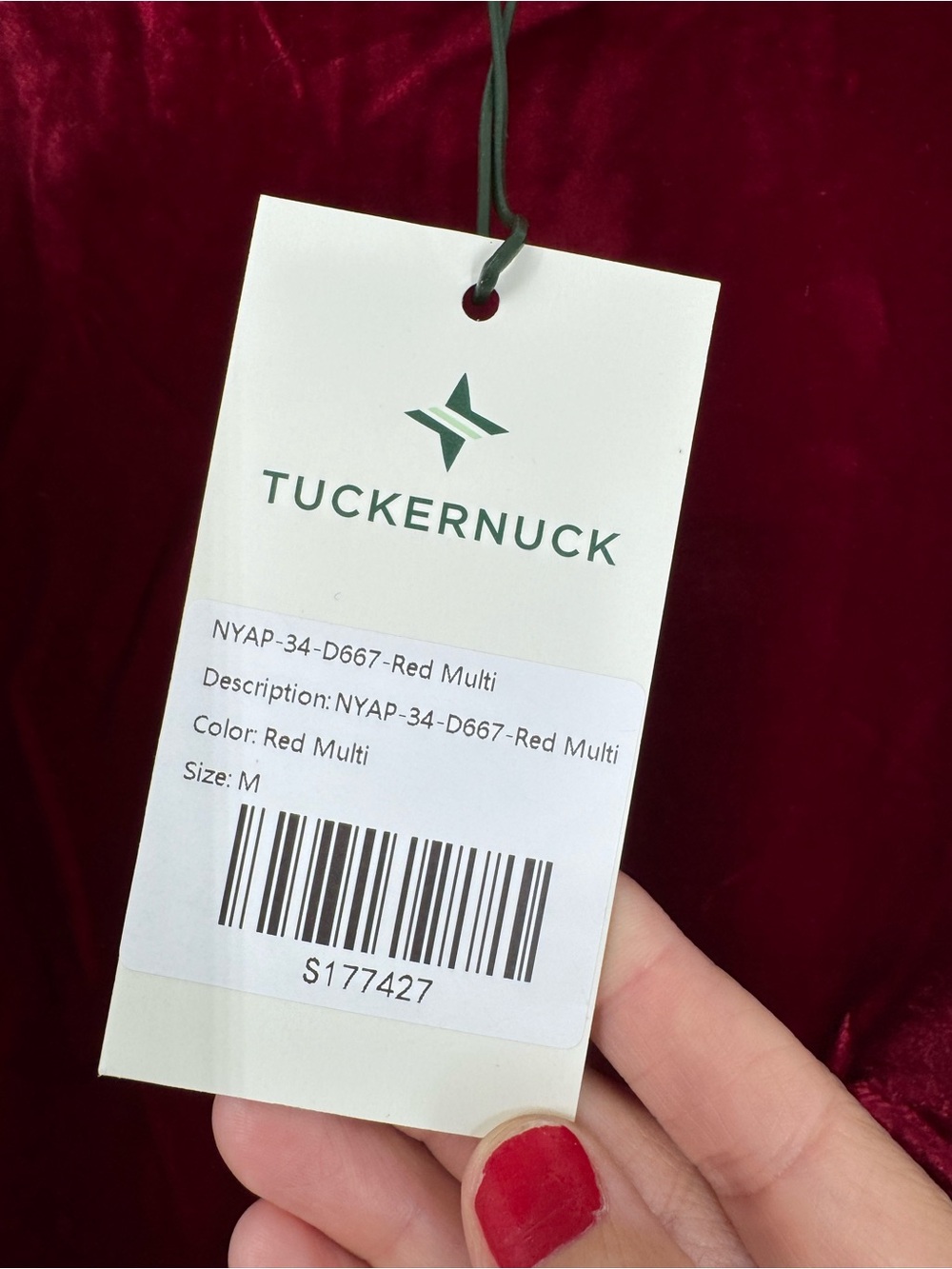 NWT Tuckernuck Colorblocked Tricolor Velvet Maxi Dress Size M - Picture 5 of 13
